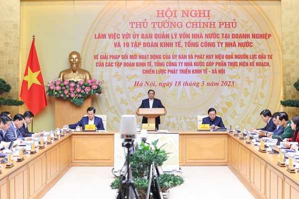 Thủ tướng đề nghị c&amp;aacute;c đại biểu tập trung thảo luận, đ&amp;aacute;nh gi&amp;aacute; kỹ lưỡng về những th&amp;agrave;nh tựu, kết quả đ&amp;atilde; đạt được để tiếp tục ph&amp;aacute;t huy, chỉ ra những việc chưa l&amp;agrave;m được, những tồn tại, hạn chế cần khắc phục (Ảnh: VGP/Nhật Bắc)