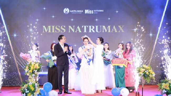 Ph&amp;aacute;t đăng quang danh hiệu Người đẹp Cộng đồng &amp;ndash; Miss Natrumax 2023 Trần Thị Oanh