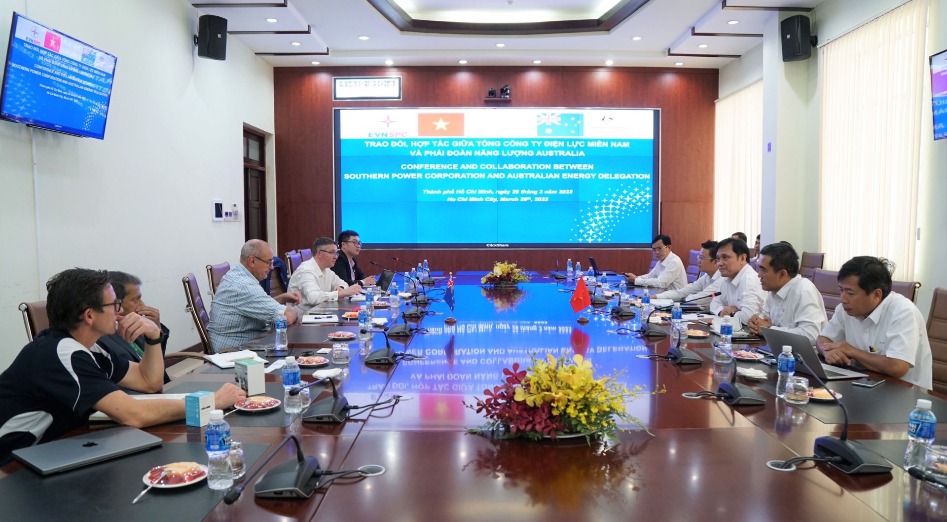 EVNSPC v&amp;agrave; c&amp;aacute;c doanh nghiệp năng lượng Australia trao đổi th&amp;ocirc;ng tin về giải ph&amp;aacute;p, c&amp;ocirc;ng nghệ năng lượng mới