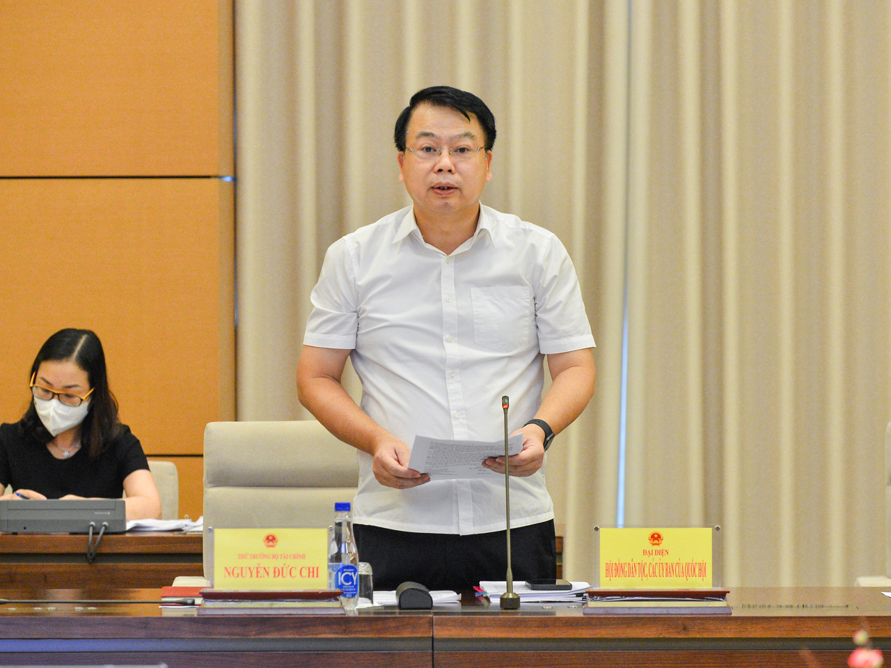 Thứ trưởng Bộ T&amp;agrave;i ch&amp;iacute;nh Nguyễn Đức Chi