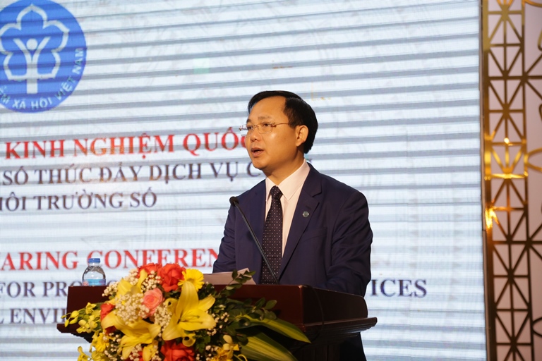 Ph&amp;oacute; Tổng Gi&amp;aacute;m đốc BHXH Việt Nam &amp;ndash; &amp;ocirc;ng Chu Mạnh Sinh cho bi&amp;ecirc;́t, BHXH Việt Nam đ&amp;atilde; triển khai hiệu quả c&amp;ocirc;ng t&amp;aacute;c chuyển đổi số đặc biệt hệ thống DVC