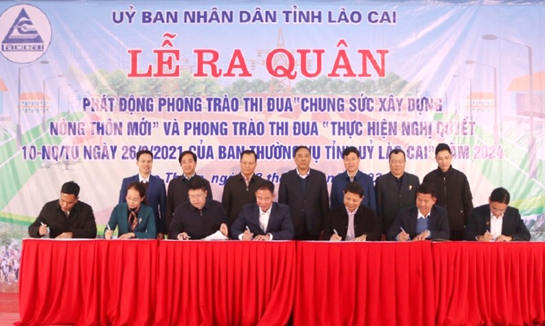 L&amp;agrave;o Cai ph&amp;aacute;t động phong tr&amp;agrave;o thi đua &amp;ldquo;Chung sức x&amp;acirc;y dựng n&amp;ocirc;ng th&amp;ocirc;n mới&amp;rdquo;