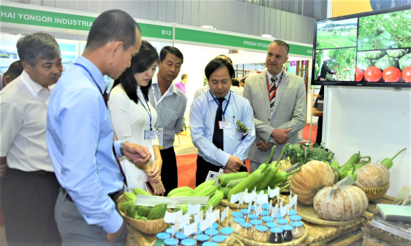 Quy tụ 200 thương hiệu từ 25 quốc gia, vùng lãnh thổ tại HortEx Vietnam 2024