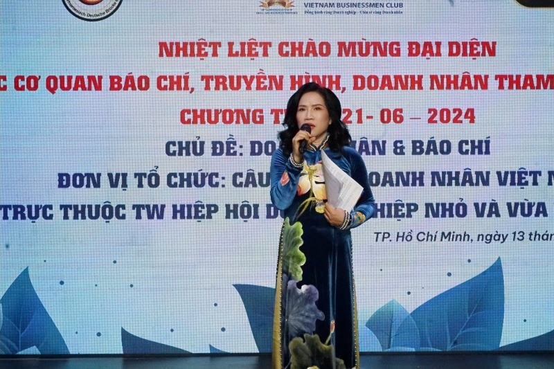 B&amp;agrave; Nguyễn Thị Thanh - Chủ tịch C&amp;acirc;u lạc bộ Doanh nh&amp;acirc;n Việt Nam