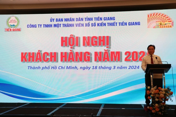 Công ty TNHH MTV Xổ số kiến thiết Tiền Giang: Nộp ngân sách nhà nước 1.900 tỷ đồng