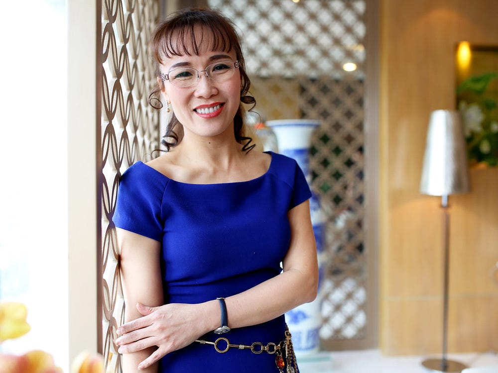 B&amp;agrave; Nguyễn Thị Phương Thảo, nh&amp;agrave; s&amp;aacute;ng lập h&amp;atilde;ng h&amp;agrave;ng kh&amp;ocirc;ng VietJet