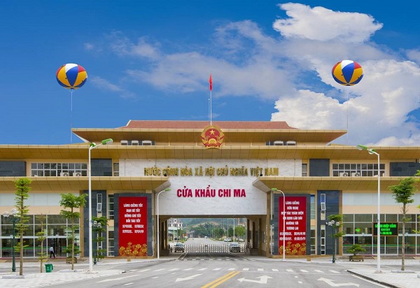 Cửa khẩu Chi Ma th&amp;ocirc;ng thương sang cửa khẩu &amp;Aacute;i Điểm ở huyện Ninh Minh tỉnh Quảng T&amp;acirc;y, Trung Quốc
