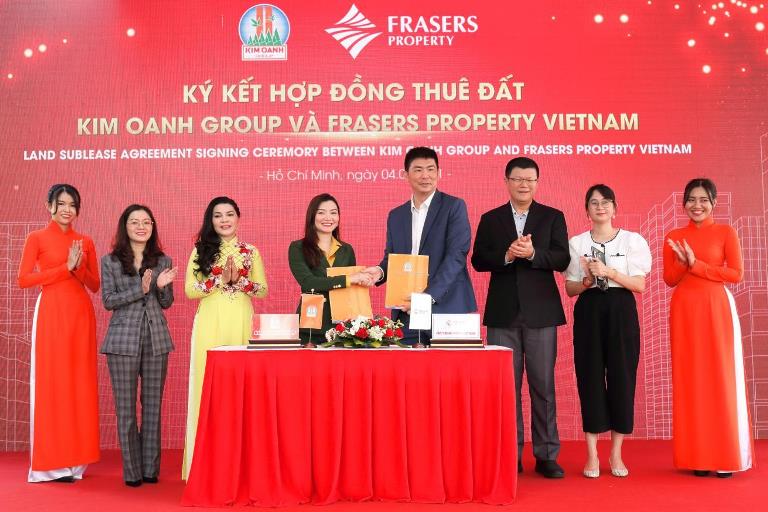 Kim Oanh Group k&amp;yacute; kết hợp t&amp;aacute;c chiến lược c&amp;ugrave;ng Frasers Property Vietnam