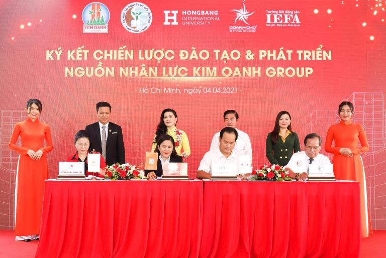 Kim Oanh Group k&amp;yacute; kết chiến lược với c&amp;aacute;c đối t&amp;aacute;c về đ&amp;agrave;o tạo v&amp;agrave; ph&amp;aacute;t triển nguồn nh&amp;acirc;n lực