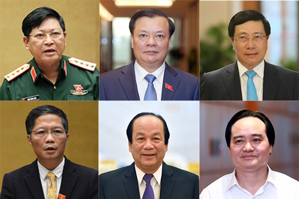 Thủ tướng đề nghị ph&amp;ecirc; chuẩn miễn nhiệm 12 bộ trưởng, trưởng ng&amp;agrave;nh