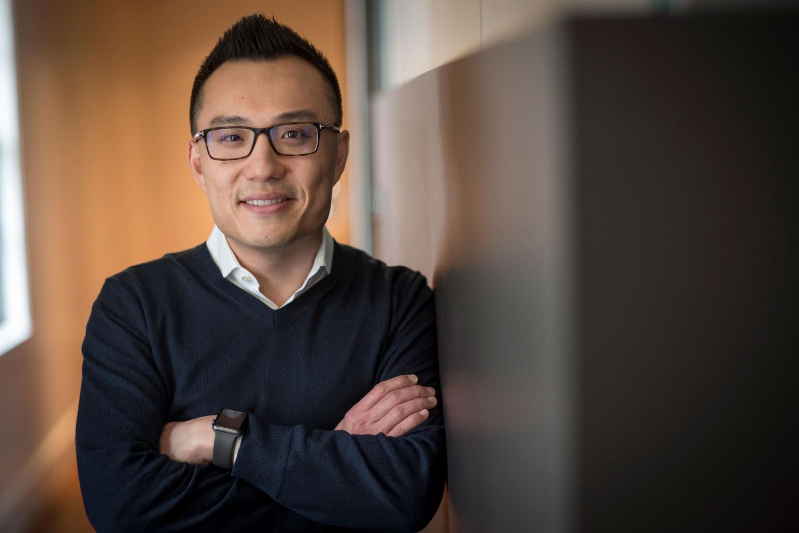 Tony Xu l&amp;agrave; đồng s&amp;aacute;ng lập v&amp;agrave; gi&amp;aacute;m đốc điều h&amp;agrave;nh của dịch vụ giao đồ ăn, DoorDash. (Nhiếp ảnh gia: David Paul Morris / Bloomberg