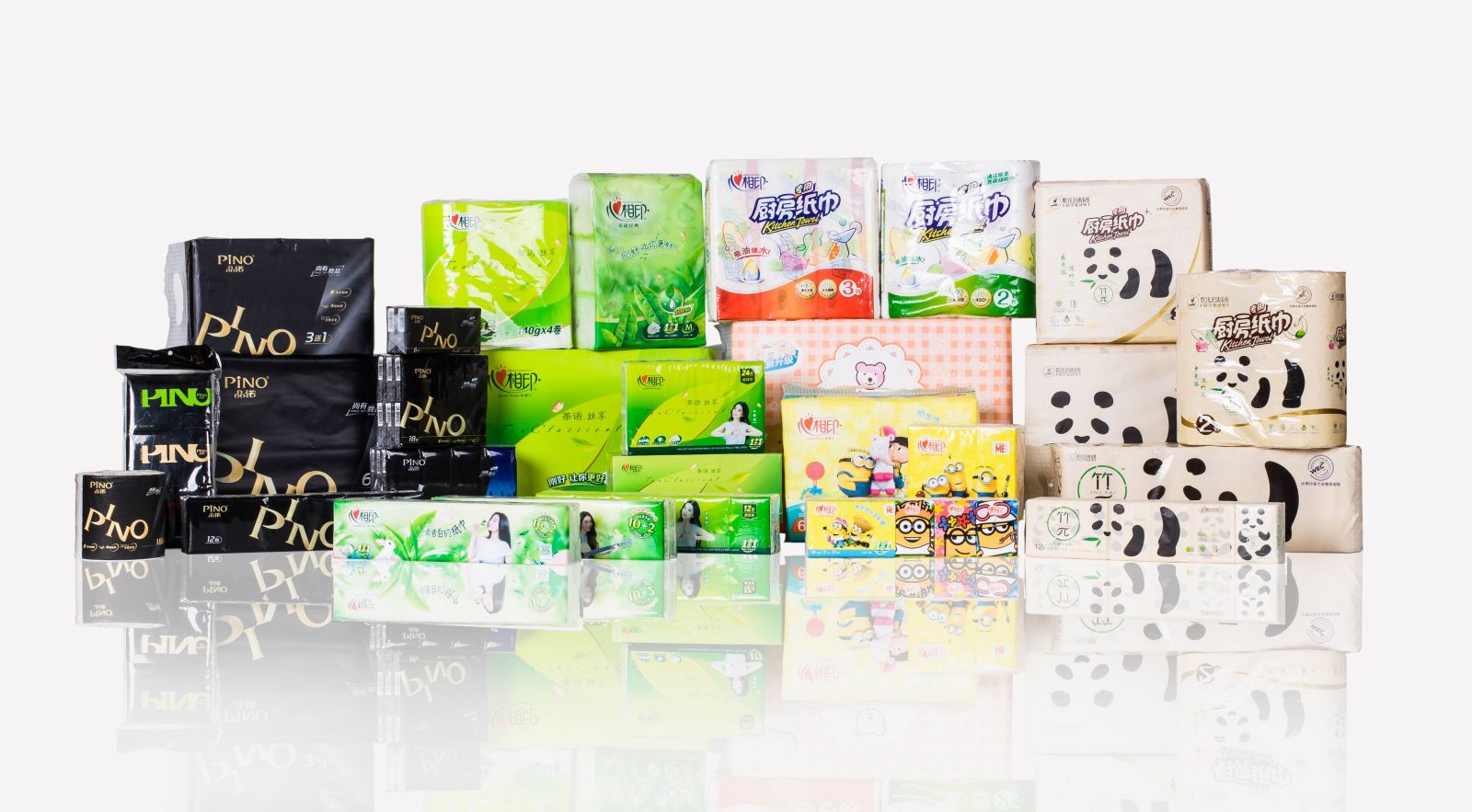 Một số d&amp;ograve;ng sản phẩm của Hengan Group