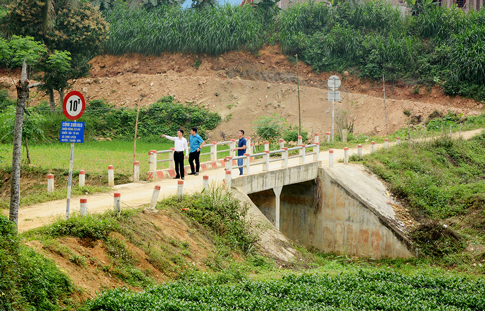 Cầu Dọc V&amp;aacute;ng thuộc x&amp;atilde; Thục Luyện, huyện Thanh Sơn (Ph&amp;uacute; Thọ)