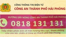 Công khai đường dây nóng phản ánh tham nhũng, tiêu cực