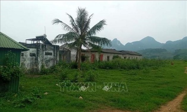 Khu đất bỏ hoang v&amp;igrave; Dự &amp;aacute;n x&amp;acirc;y dựng nh&amp;agrave; m&amp;aacute;y xi măng Thanh Sơn đ&amp;atilde; ngừng thi c&amp;ocirc;ng hơn 11 năm