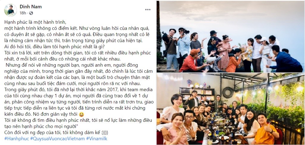 Mạng x&amp;atilde; hội tr&amp;agrave;n ngập hạnh ph&amp;uacute;c với &amp;ldquo;Triệu ly sữa y&amp;ecirc;u thương, triệu nụ cười hạnh ph&amp;uacute;c&amp;rdquo; của Vinamilk - Ảnh 2.