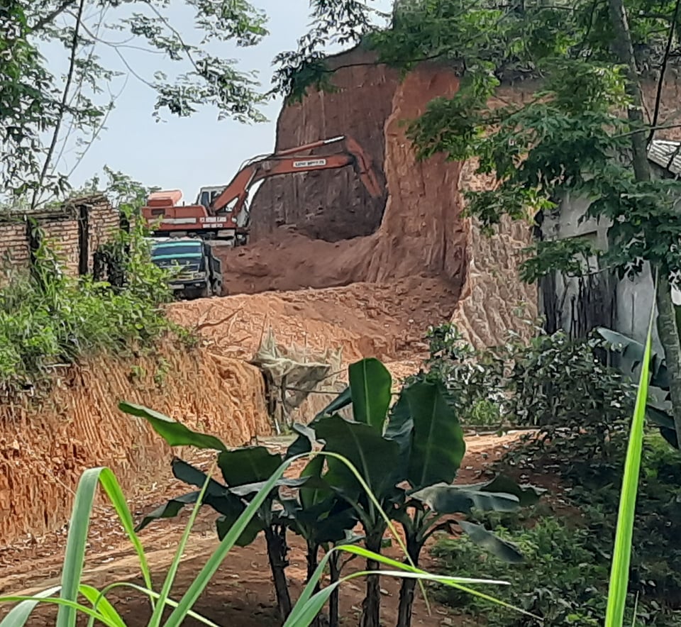 Khu 6 x&amp;atilde; Thọ Văn, Tam N&amp;ocirc;ng (Ph&amp;uacute; Thọ) cũng trong t&amp;igrave;nh trạng tương tự.