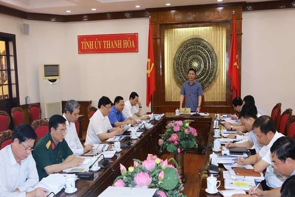 Đồng ch&amp;iacute; Đỗ Trọng Hưng - B&amp;iacute; thư tỉnh ủy ph&amp;aacute;t biểu chỉ đạo hội nghị