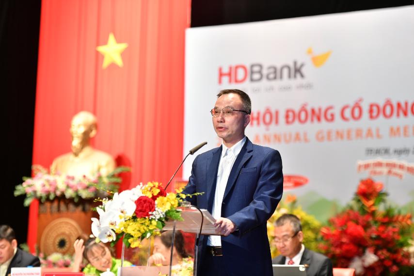 &amp;Ocirc;ng Nguyễn Duy Phương &amp;ndash; Ph&amp;oacute; Cục trưởng Cục thanh tra gi&amp;aacute;m s&amp;aacute;t ng&amp;acirc;n hàng nhà nước Vi&amp;ecirc;̣t Nam ph&amp;aacute;t biểu tại Đại hội