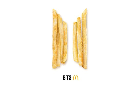 McDonald&amp;rsquo;s hợp t&amp;aacute;c với BTS
