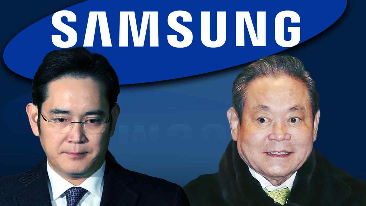 Ph&amp;oacute; Chủ tịch Samsung Lee Jae-yong, tr&amp;aacute;i, c&amp;ugrave;ng cha, Lee Kun-hee: Người cha qua đời v&amp;agrave;o th&amp;aacute;ng 10, để lại một khối t&amp;agrave;i sản khổng lồ c&amp;oacute; thể mang lại hơn 10 tỷ USD tiền thuế thừa kế.