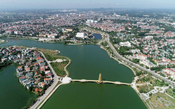 Th&amp;agrave;nh phố Việt Tr&amp;igrave; (Ph&amp;uacute; Thọ) nh&amp;igrave;n từ tr&amp;ecirc;n cao (Ảnh minh họa)