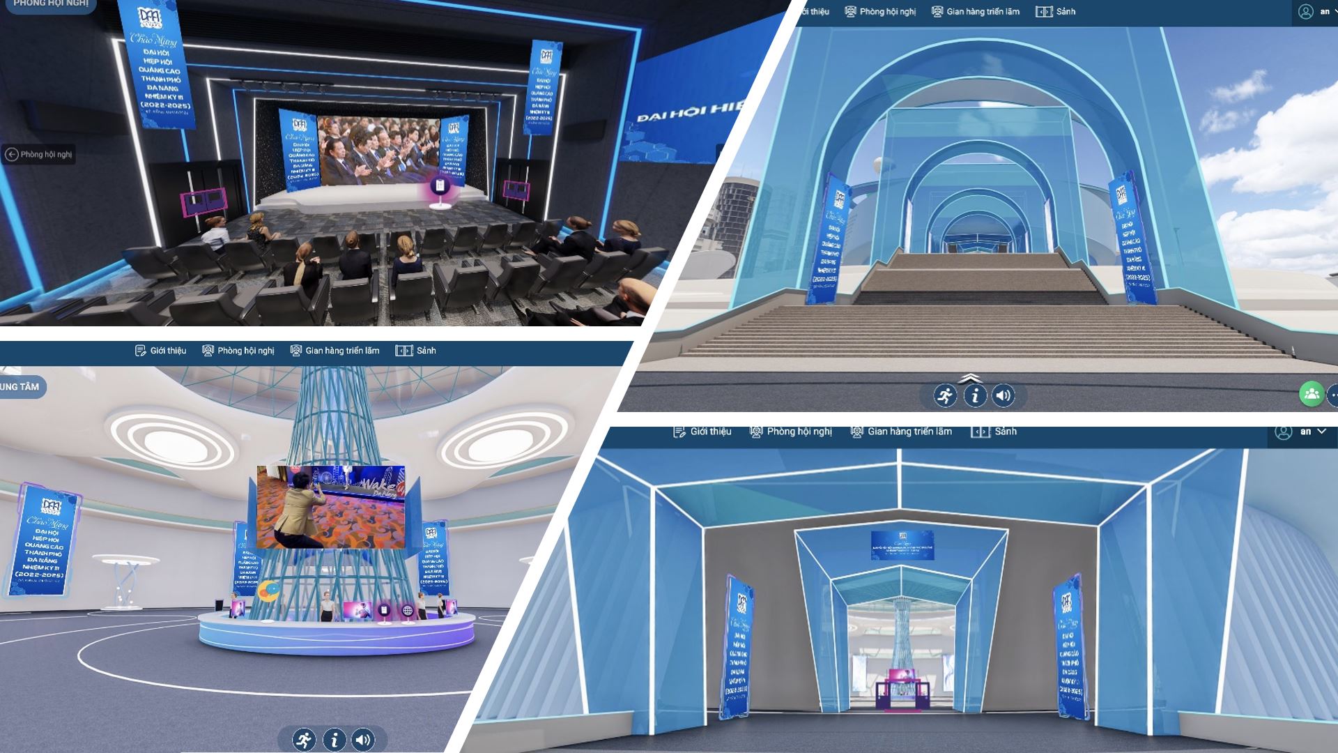 Các loại hình quảng cáo trên nền tảng Metaverse trước đại hội. Các loại hình quảng cáo trên nền tảng Metaverse trước đại hội.