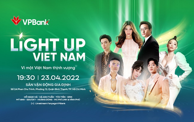 Đại nhạc hội do VPBank tổ chức v&amp;agrave;o 23.4 tại th&amp;agrave;nh phố Hồ Ch&amp;iacute; Minh