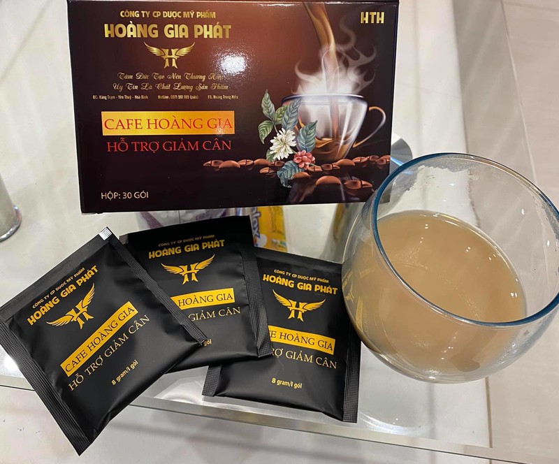 Sản phẩm cafe Ho&amp;agrave;ng Gia hỗ trợ giảm c&amp;acirc;n của c&amp;ocirc;ng ty Lasva bị thu hồi.