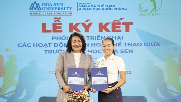 HSY k&amp;yacute; kết hợp t&amp;aacute;c với KN Golf Academy