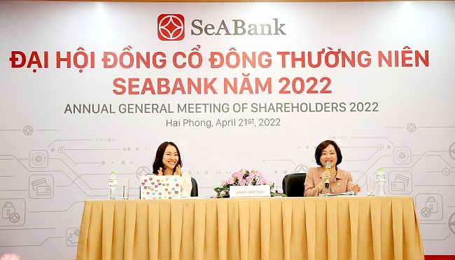 SeABank tổ chức thành công đại hội đồng cổ đông thường niên 2022 SeABank tổ chức thành công đại hội đồng cổ đông thường niên 2022