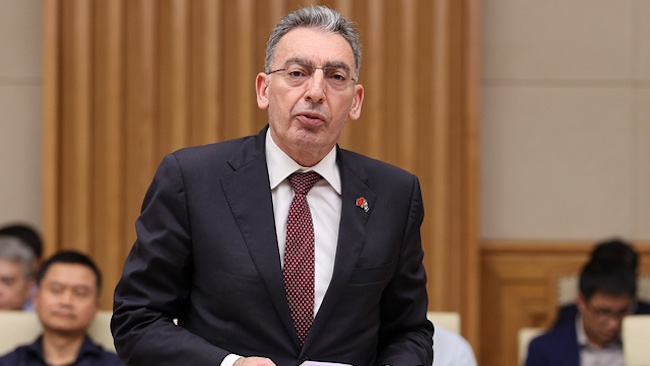 &amp;Ocirc;ng Zafer Mustafaeglu, Gi&amp;aacute;m đốc khối nghiệp vụ về t&amp;agrave;i ch&amp;iacute;nh, năng lực cạnh tranh v&amp;agrave; đổi mới s&amp;aacute;ng tạo, khu vực Đ&amp;ocirc;ng &amp;Aacute; &amp;ndash; Th&amp;aacute;i B&amp;igrave;nh Dương, World Bank. Ảnh: VGP/Nhật Bắc.