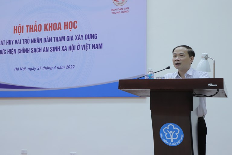 Phạm Tất Thắng - Ủy vi&amp;ecirc;n BCH Trung ương Đảng, Ph&amp;oacute; Trưởng ban thường trực Ban D&amp;acirc;n vận Trung ương ph&amp;aacute;t biểu kết luận Hội thảo