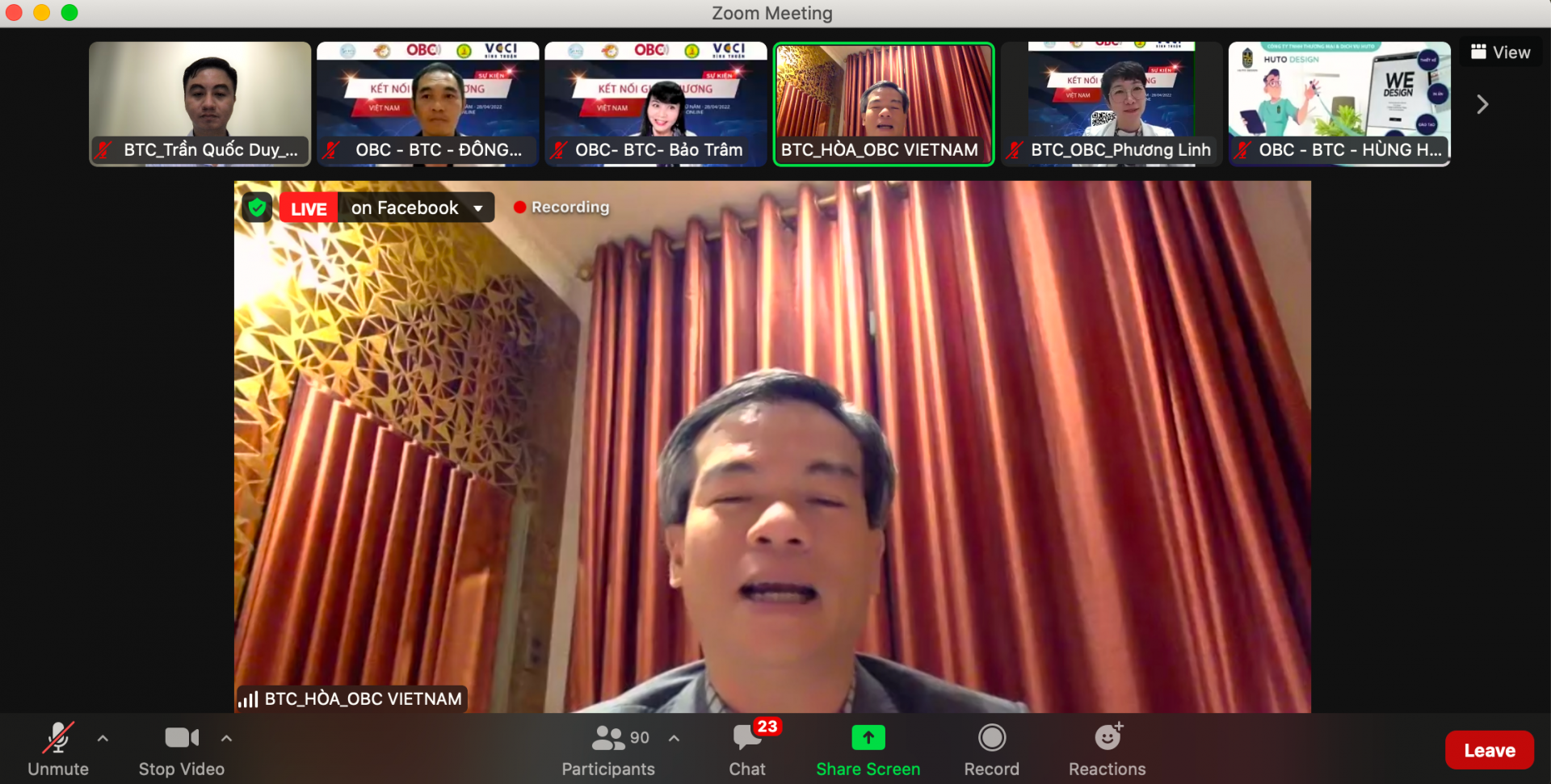 Chủ tịch ki&amp;ecirc;m nh&amp;agrave; s&amp;aacute;ng lập OBC Việt Nam Nguyễn Văn H&amp;ograve;a: &amp;ldquo;Th&amp;ocirc;ng qua chương tr&amp;igrave;nh n&amp;agrave;y, OBC kỳ vọng ng&amp;agrave;y c&amp;agrave;ng xuất hiện nhiều nhu cầu kết nối sản phẩm v&amp;agrave; dịch vụ&amp;rdquo;.