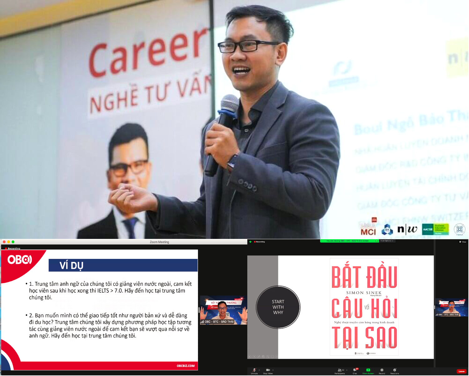 Tại chương tr&amp;igrave;nh, diễn giả Ng&amp;ocirc; Bảo Th&amp;aacute;i đ&amp;atilde; &amp;ldquo;bật m&amp;iacute;&amp;rdquo; b&amp;iacute; quyết b&amp;aacute;n h&amp;agrave;ng hiệu quả bằng c&amp;acirc;u hỏi &amp;ldquo;Tại sao?&amp;rdquo; để gi&amp;uacute;p c&amp;aacute;c doanh nghiệp trở n&amp;ecirc;n th&amp;agrave;nh c&amp;ocirc;ng hơn.