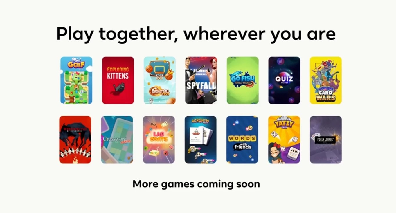 Facebook đ&amp;atilde; bổ sung t&amp;iacute;nh năng chơi game khi gọi điện qua Messenger. Ảnh: Meta