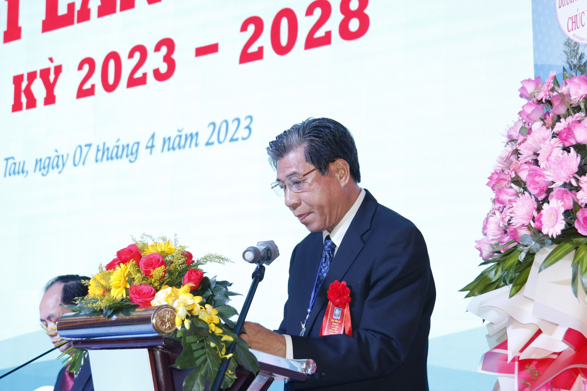 &amp;Ocirc;ng B&amp;ugrave;i Ngọc Diệp - Ph&amp;oacute; Chủ tịch Hiệp Hội Doanh Nghiệp nhỏ v&amp;agrave; vừa tỉnh B&amp;agrave; Rịa Vũng T&amp;agrave;u chia sẻ phương hướng hoạt động của nhiệm kỳ II