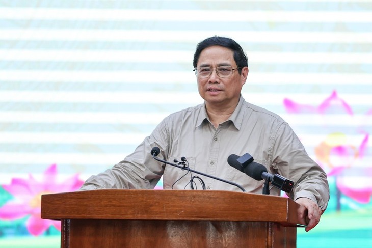 Thủ tướng Phạm Minh Ch&amp;iacute;nh ph&amp;aacute;t biểu kết luận cuộc l&amp;agrave;m việc với Ban Thường vụ Tỉnh ủy Điện Bi&amp;ecirc;n