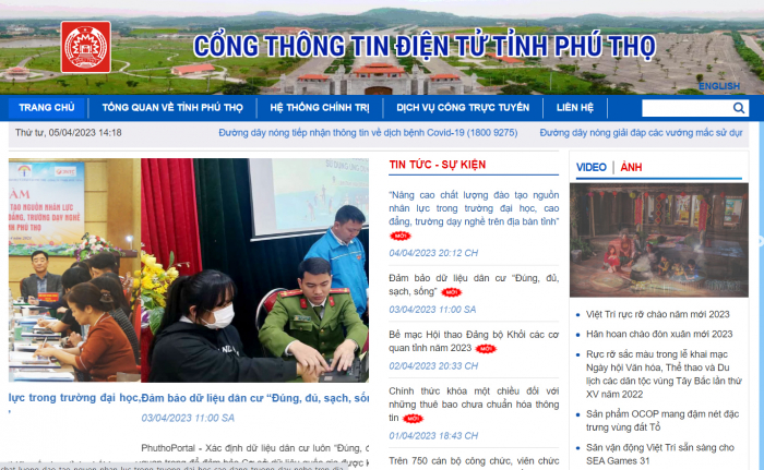 Cổng Th&amp;ocirc;ng tin điện tử tỉnh cung cấp c&amp;aacute;c th&amp;ocirc;ng tin v&amp;agrave; văn bản li&amp;ecirc;n quan đến hoạt động của doanh nghiệp