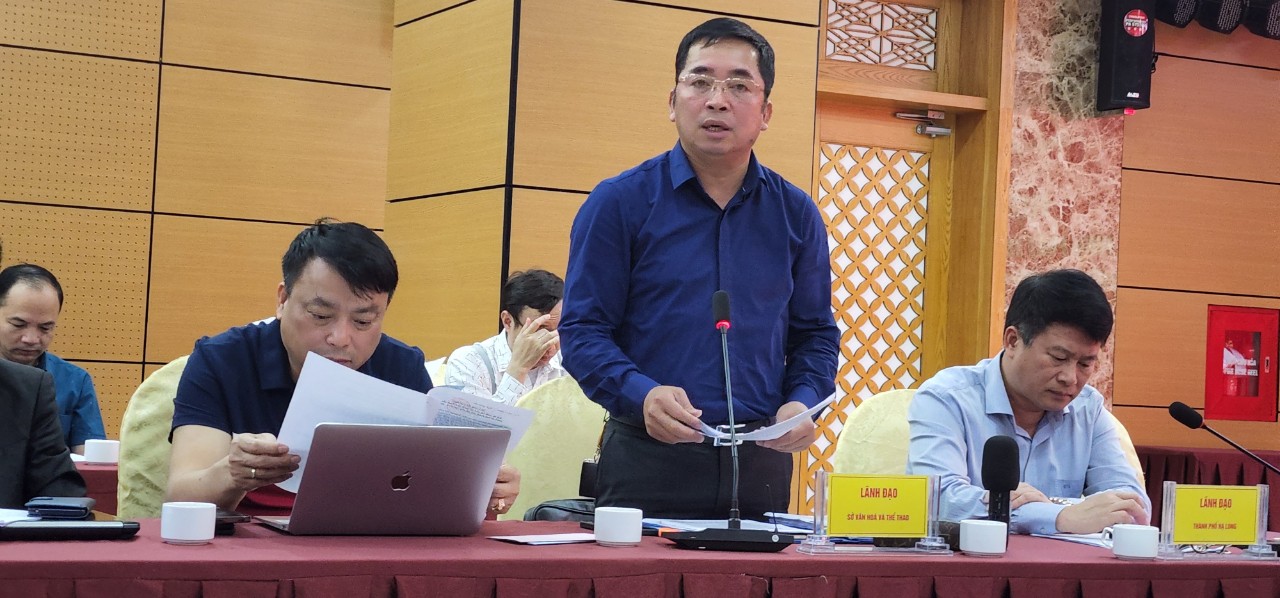 L&amp;atilde;nh đạo Sở văn h&amp;oacute;a v&amp;agrave; thể thao  th&amp;ocirc;ng tin hoạt động kỷ niệm 60 năm th&amp;agrave;nh lập tỉnh Quảng Ninh