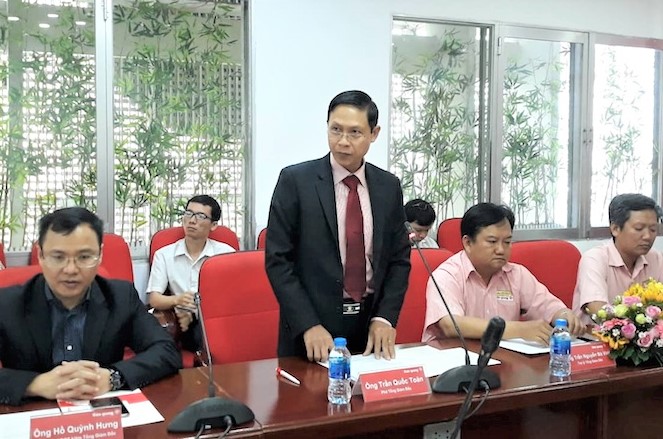 T&amp;acirc;n Tổng Gi&amp;aacute;m đốc Tập đo&amp;agrave;n Điện Quang