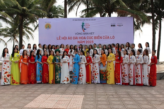 Lễ hội &amp;ldquo;&amp;Aacute;o d&amp;agrave;i hoa C&amp;uacute;c Biển&amp;rdquo; với những hoạt động c&amp;oacute; &amp;yacute; nghĩa thiết thực, mang th&amp;ocirc;ng điệp &amp;ldquo;Sắc m&amp;agrave;u của biển&amp;rdquo; l&amp;agrave; sự kiện khởi đầu ấn tượng cho du lịch Cửa L&amp;ograve; năm 2023