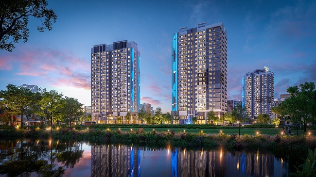 Tổ hợp căn hộ BerRiver Jardin tọa lạc tại t&amp;acirc;m điểm của quận Long Bi&amp;ecirc;n