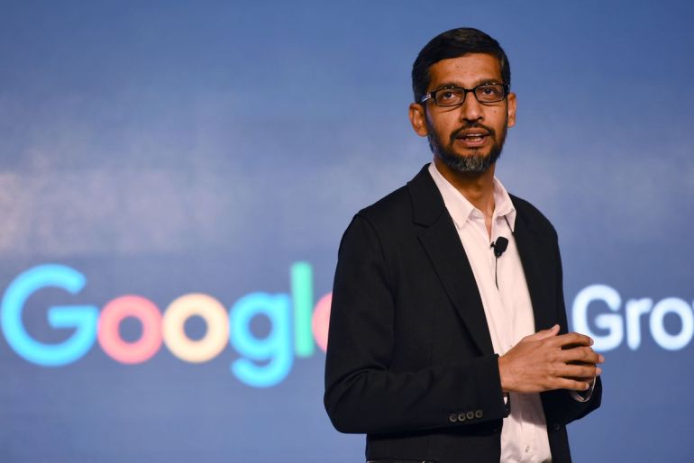 CEO Google, &amp;ocirc;ng Sundar Pichai