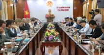 Bình Định làm việc với Cơ quan phát triển (AFD) và 02 Nghiệp đoàn SEAFF/SFL của Pháp
