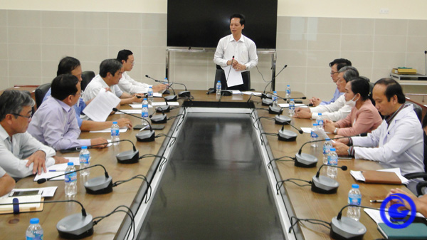 &amp;Ocirc;ng Nguyễn Th&amp;agrave;nh Diệu, Ph&amp;oacute; Chủ tịch UBND tỉnh ph&amp;aacute;t biểu chỉ đạo.