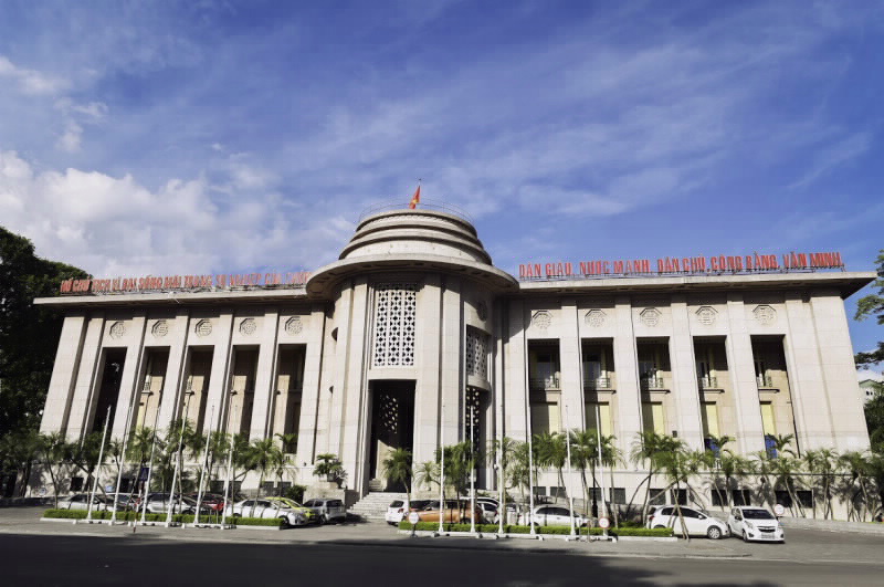Trụ sở Ng&amp;acirc;n h&amp;agrave;ng Nh&amp;agrave; nước. (Ảnh minh họa: SBV)