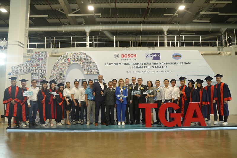 Trung t&amp;acirc;m đ&amp;agrave;o tạo Bosch - TGA  10 năm qua đ&amp;atilde; đ&amp;agrave;o tạo nhiều lớp kỹ sư c&amp;oacute; tay nghề cao