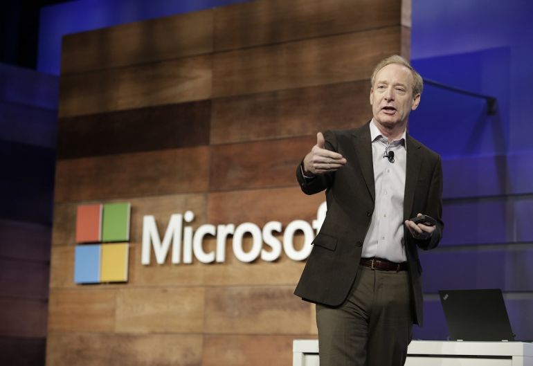 Brad Smith, Chủ tịch tập đo&amp;agrave;n Microsoft,