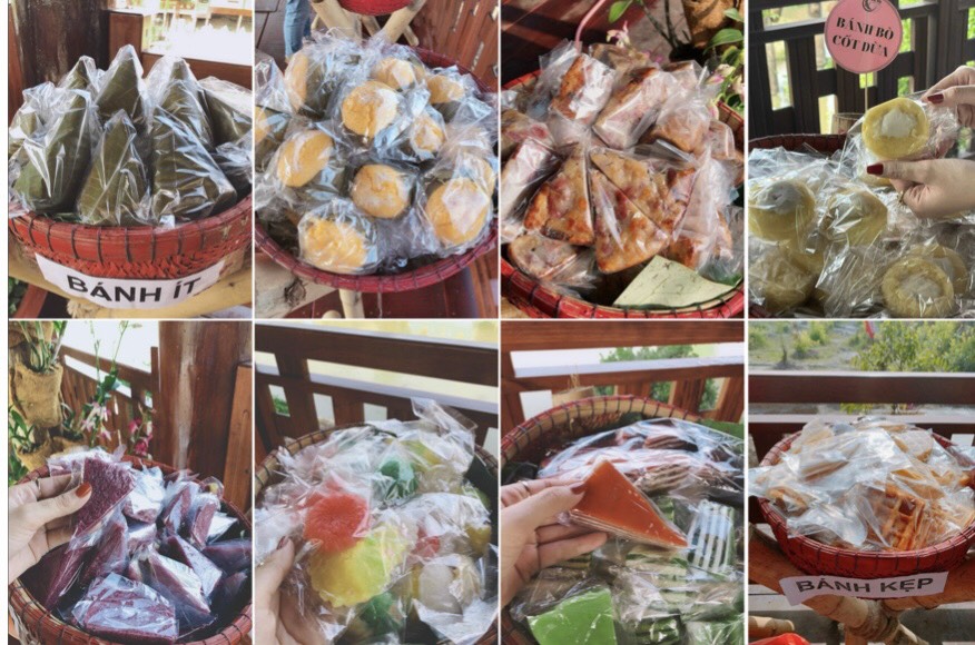Menu b&amp;aacute;nh đa dạng, rực rỡ sắc m&amp;agrave;u